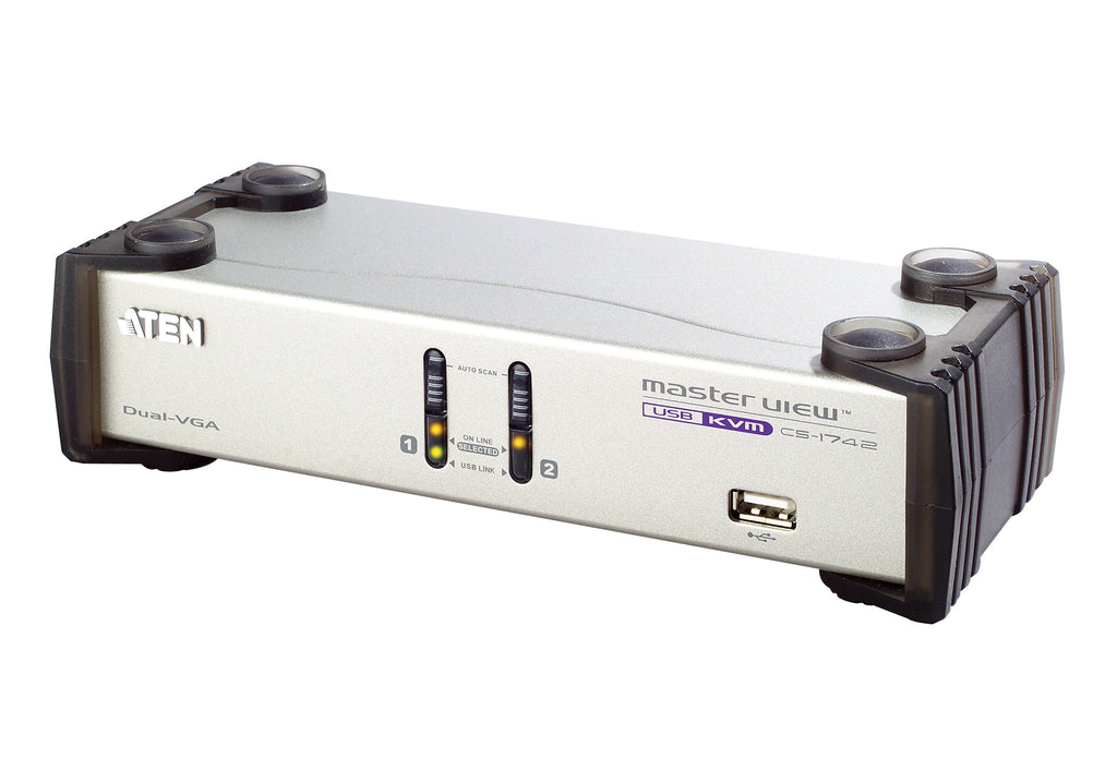 CS1742 2 Port dual view VGA KVMP