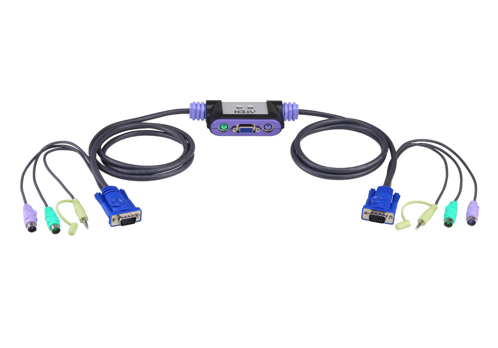 CS62A 2 Port VGA PS/2 Cable KVM