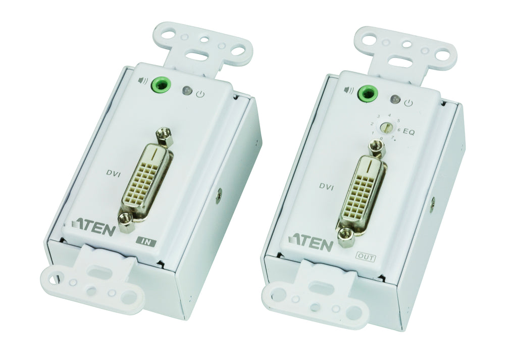 VE606 DVI Audio Cat5 WallPlate