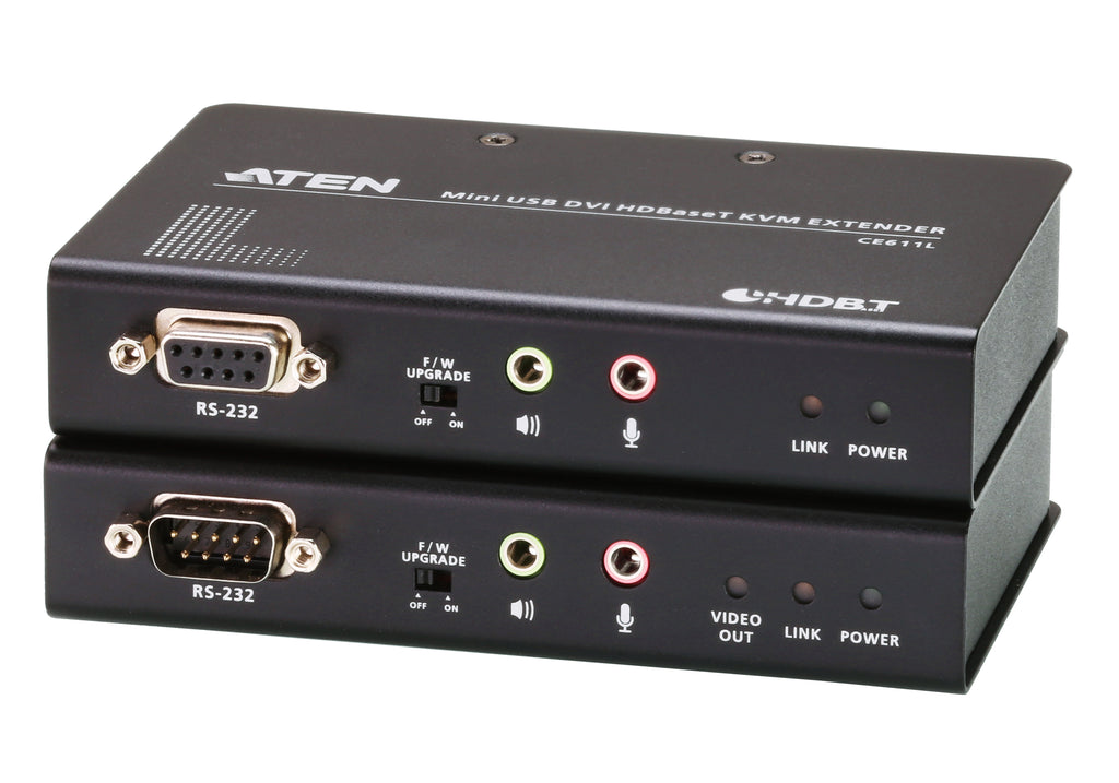 CE611 DVI USB HDBaseT Extender Lite
