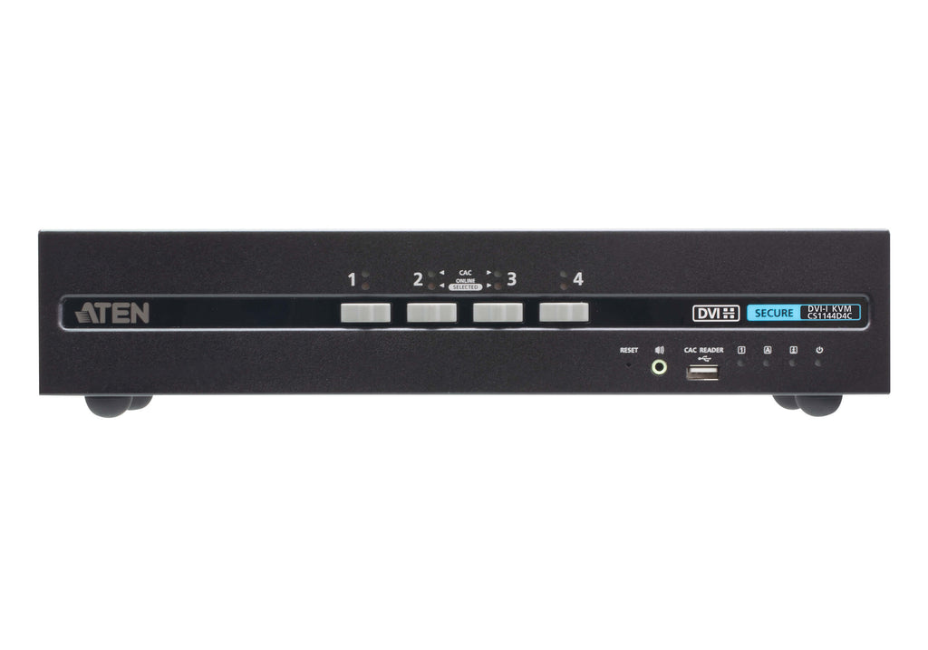 CS1144D4C 4P USB Dual DVI PP4 Secure KVM CAC