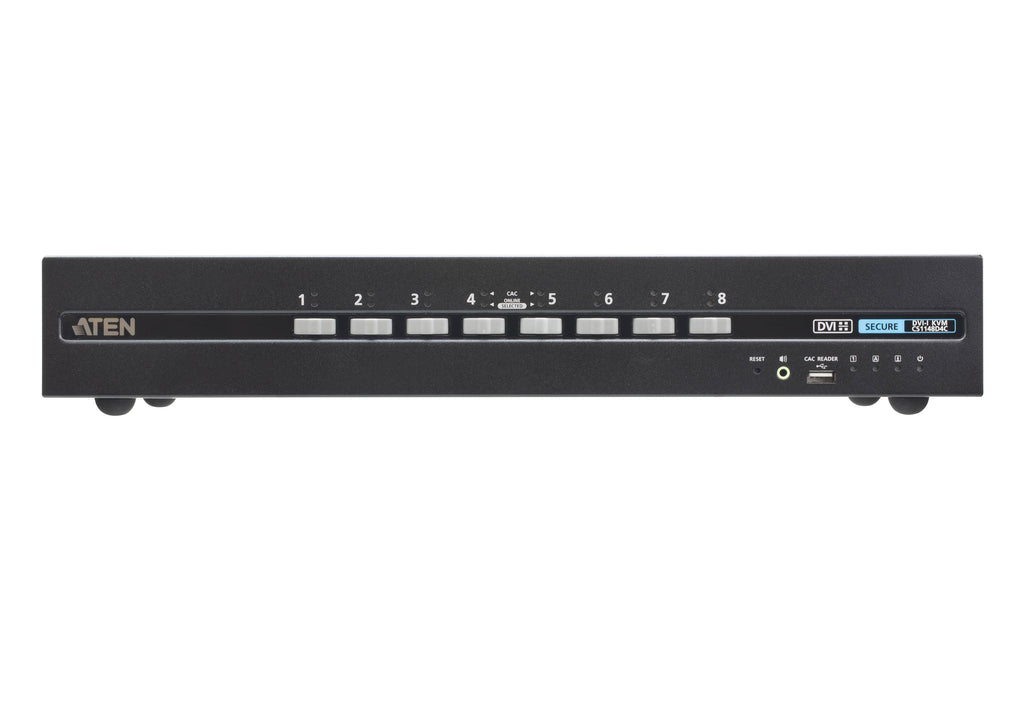 CS1148D4C 8P USB Dual DVI PP4 Secure KVM CAC