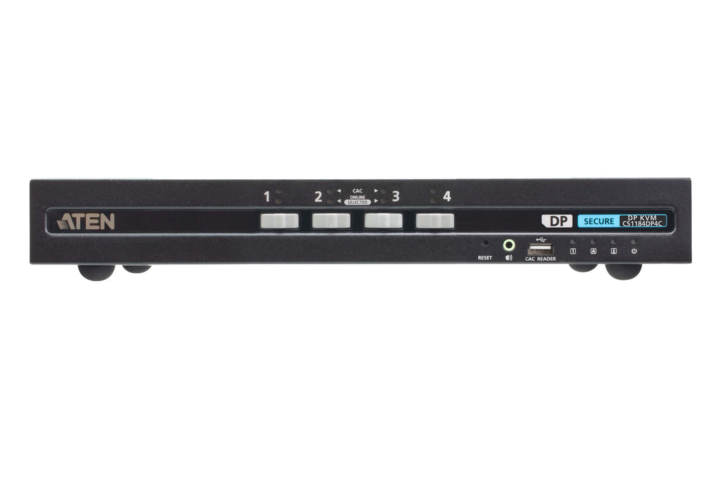 CS1184DP4C 4P USB Single DP PP4 Secu KVM CAC