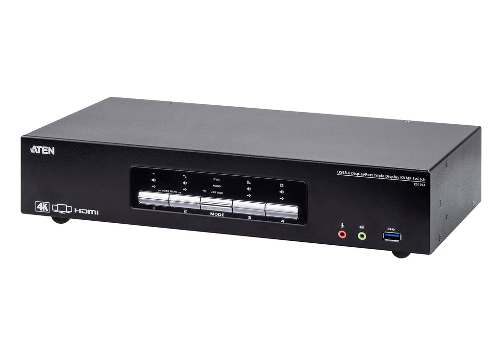 CS1964 4 Port Tripple DP 4K60 KVMP