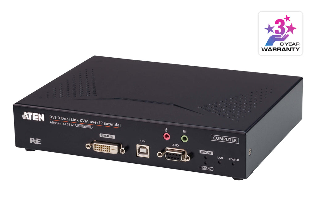 KE6912T DVI DL KVM/IP Tx POE