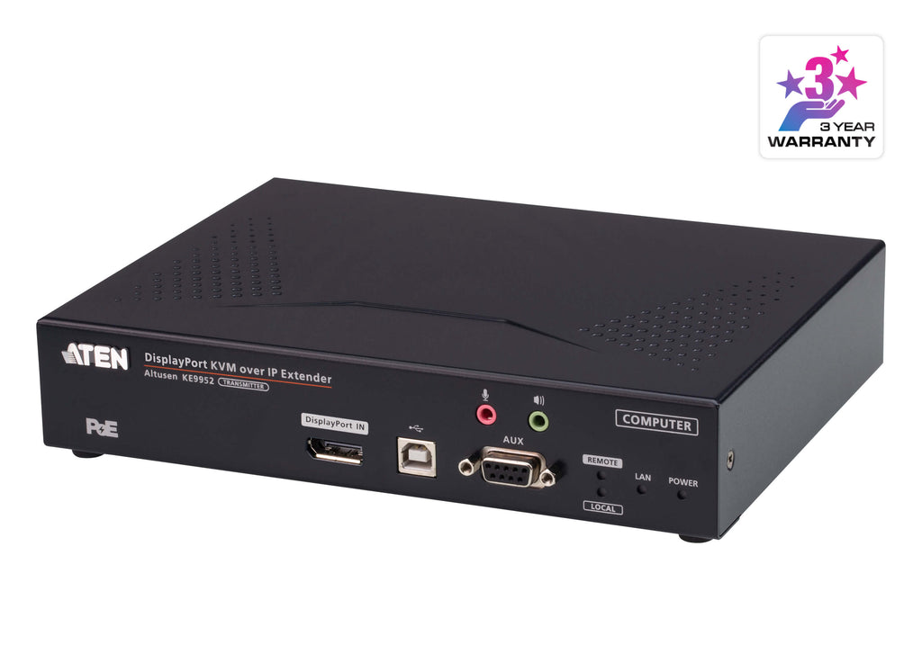KE9952T 4K DP KVM/IP Tx POE