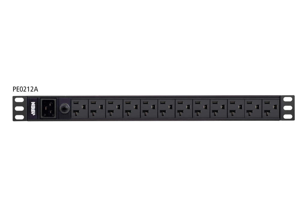 PE0212G 1U 16A 12Port Basic PDU