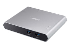 US3310 2 Port USB C Dock with Audio