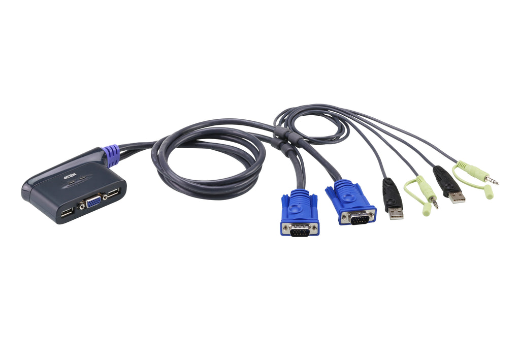 CS62U 2 Port VGA USB KVM Audio
