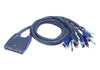 CS64U 4 Port VGA USB KVM Audio Short