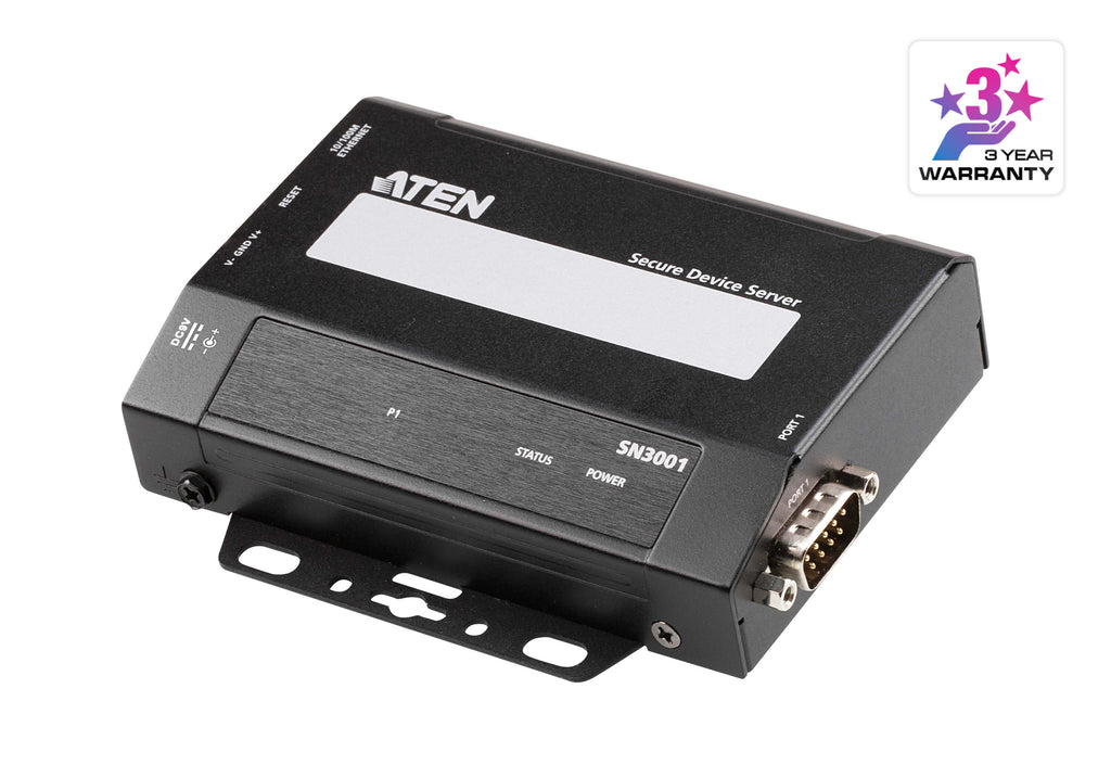 SN3001 1-Port RS-232 Secure Device Server