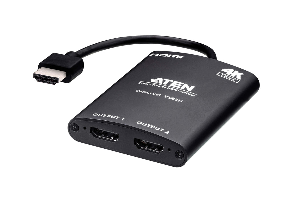 VS82H 2-Port True 4K HDMI Splitter